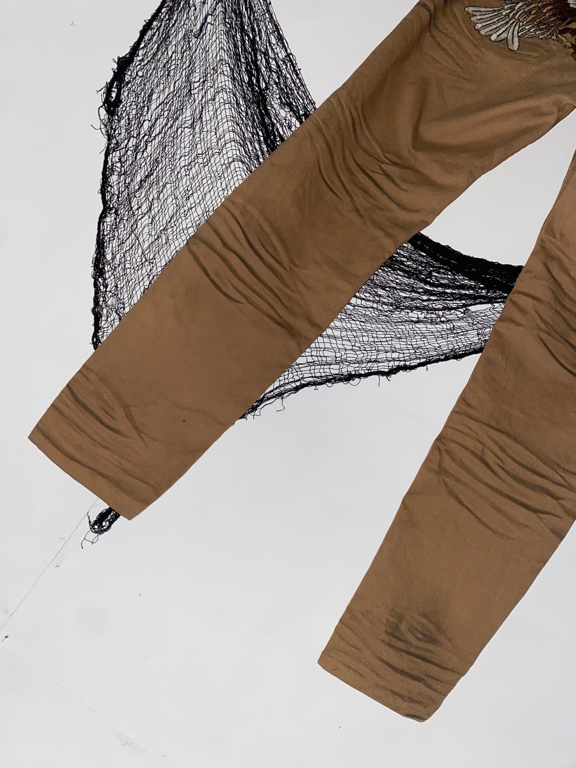 ꒰ঌ 이글 크로스 자수 패치워크 팬츠 ໒꒱ 상품이미지7