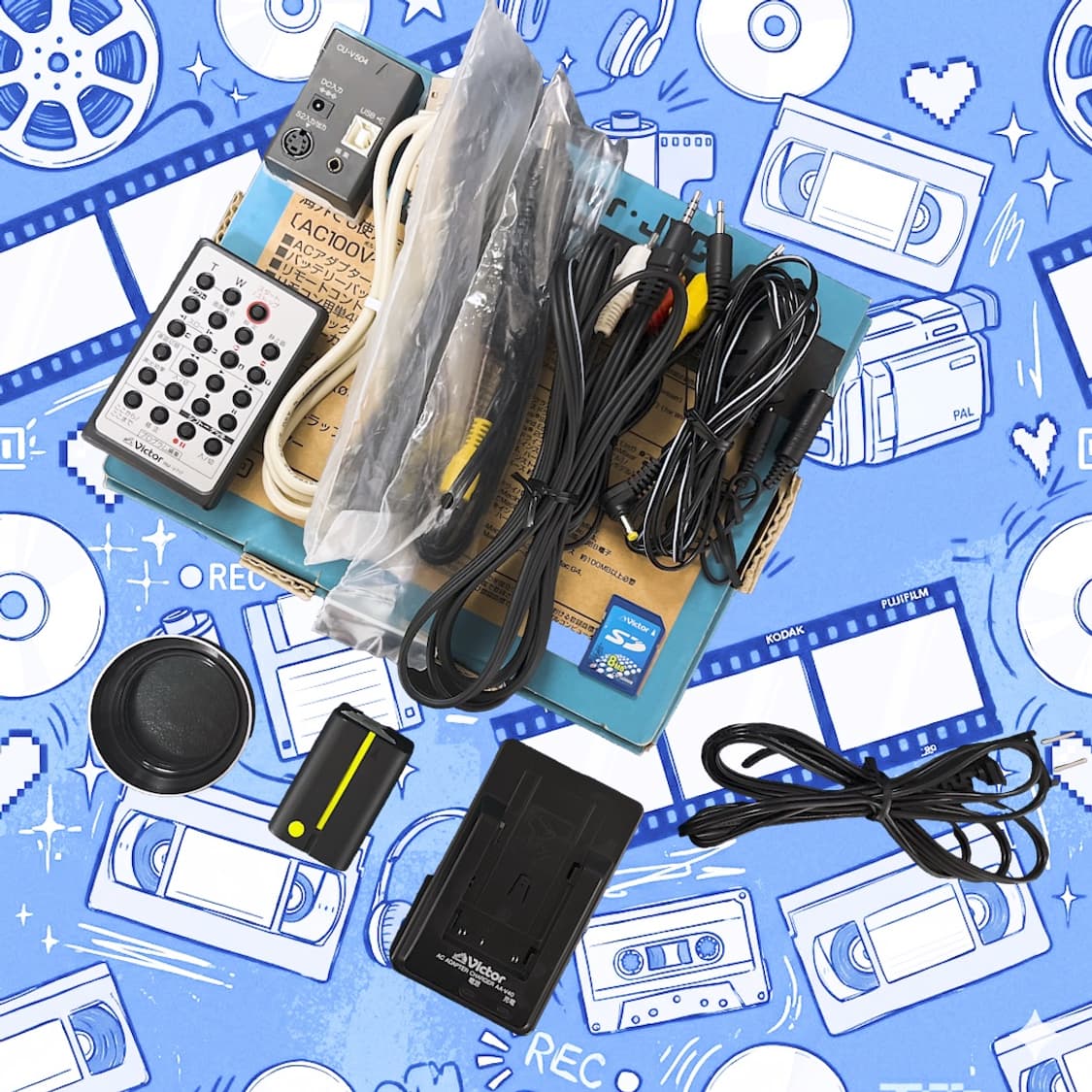 JVC(Victor) GR-DV3500 6mm 캠코더 (테이프리스 가능) 상품이미지6