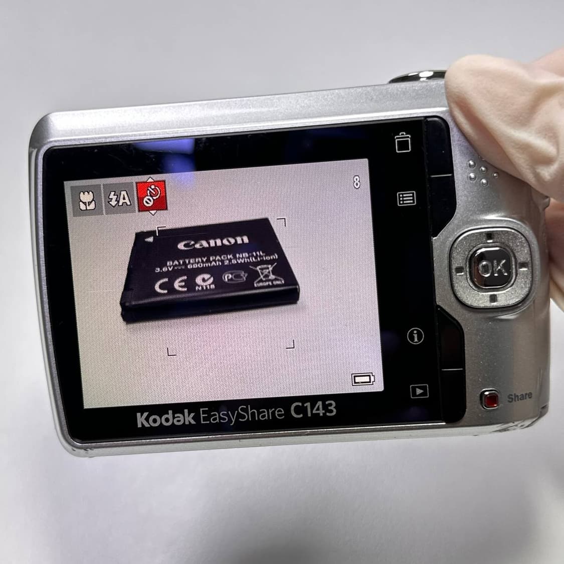 Kodak EasyShare C143 코닥 이지쉐어 키키 디카 상품이미지3