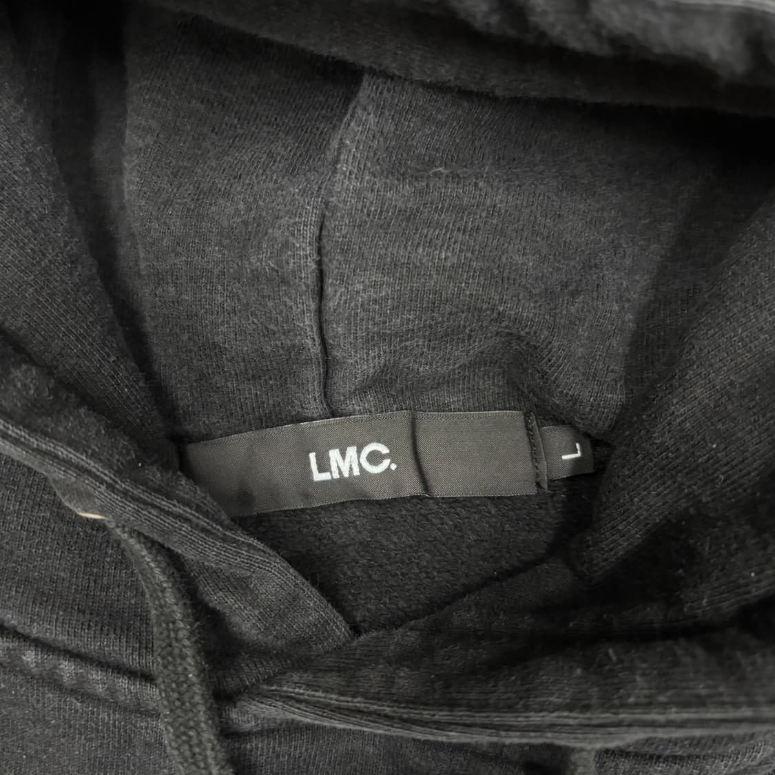 LMC 빅로고 블랙 후드티 상품이미지4