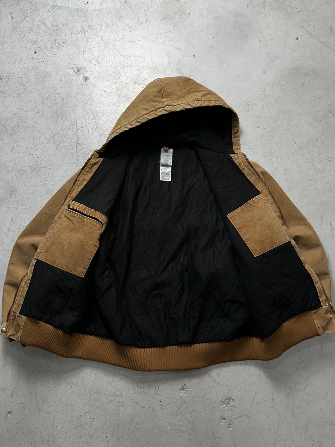 OG 칼하트 액티브 자켓 칼하트 J130 BRN 칼하트 후드자켓 상품이미지5