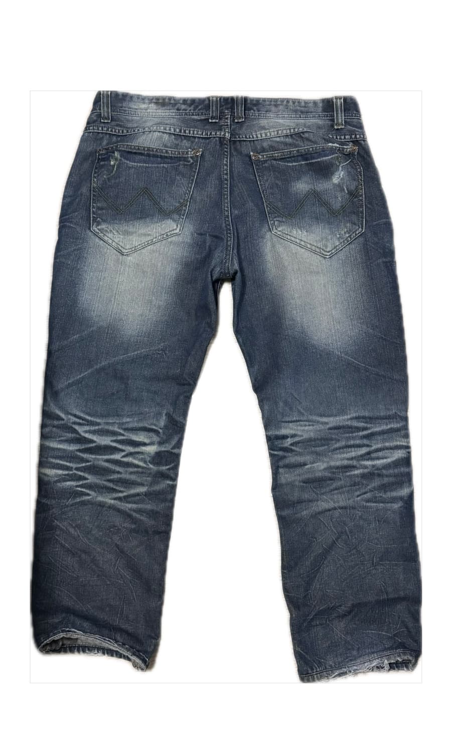빈티지 데님 워싱 팬츠 상품이미지2