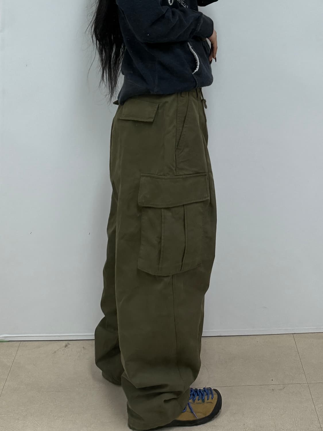 빅유니온 카고 팬츠 카키 E238 상품이미지2