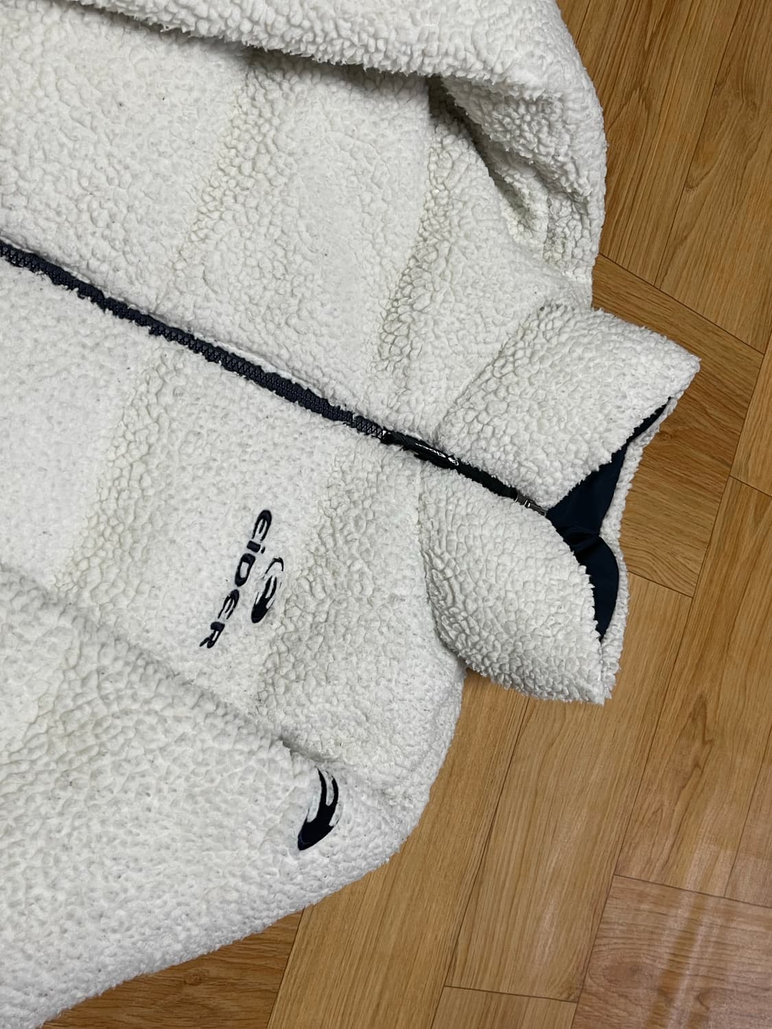 아이더 정품 리브 양면 플리스 구스다운 패딩자켓 95 상품이미지4