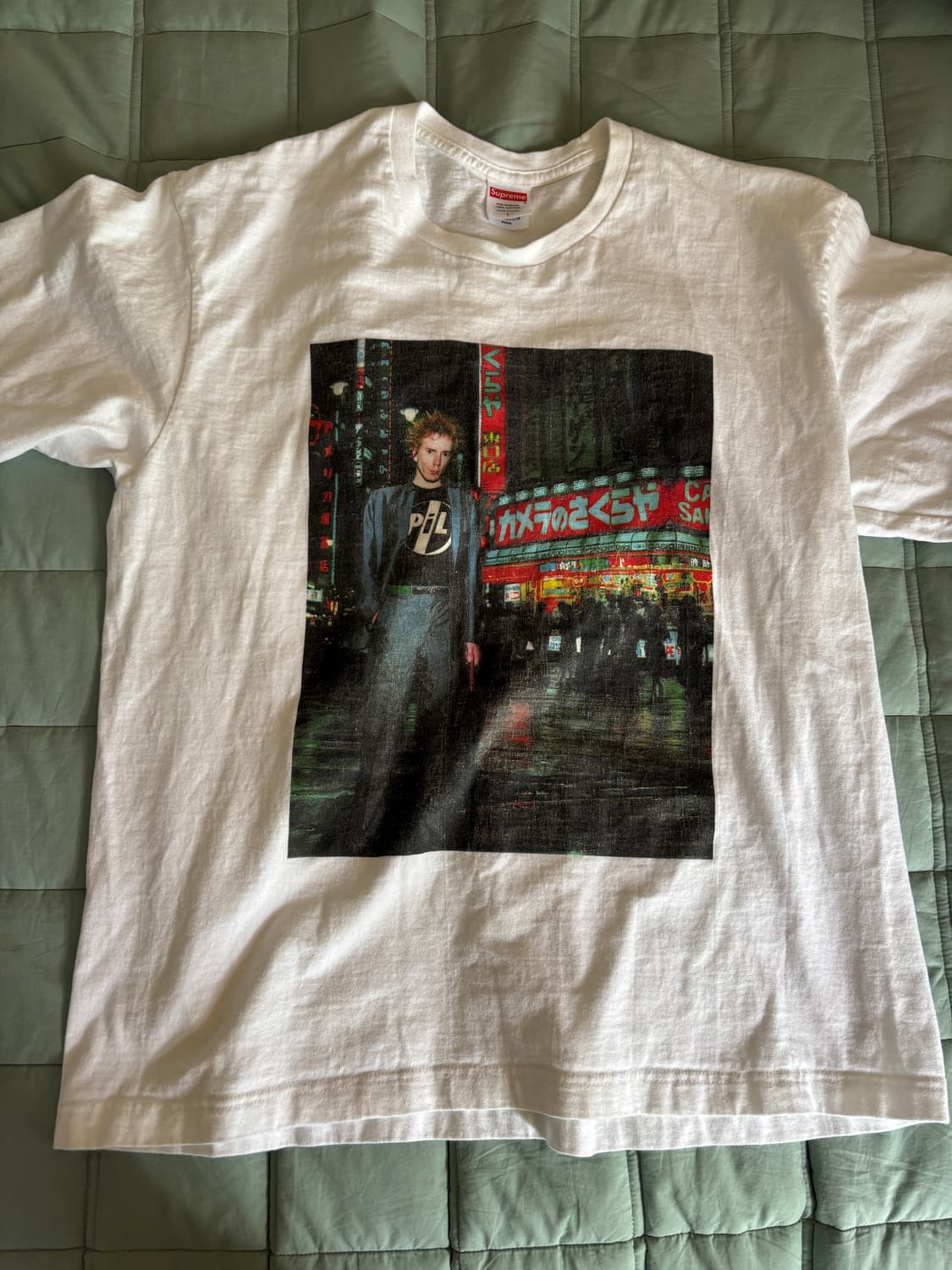 supreme x pil 협업 반팔티셔츠 상품이미지1