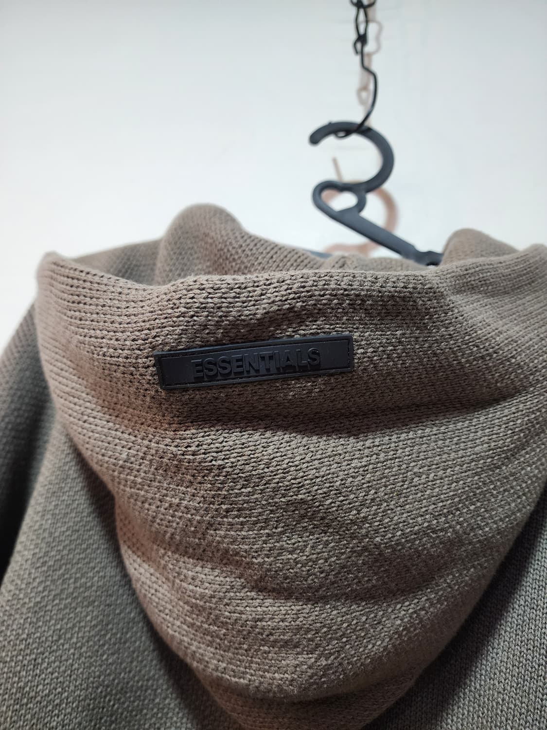 에센셜 피어오브갓 니트 후드티 XL 상품이미지5