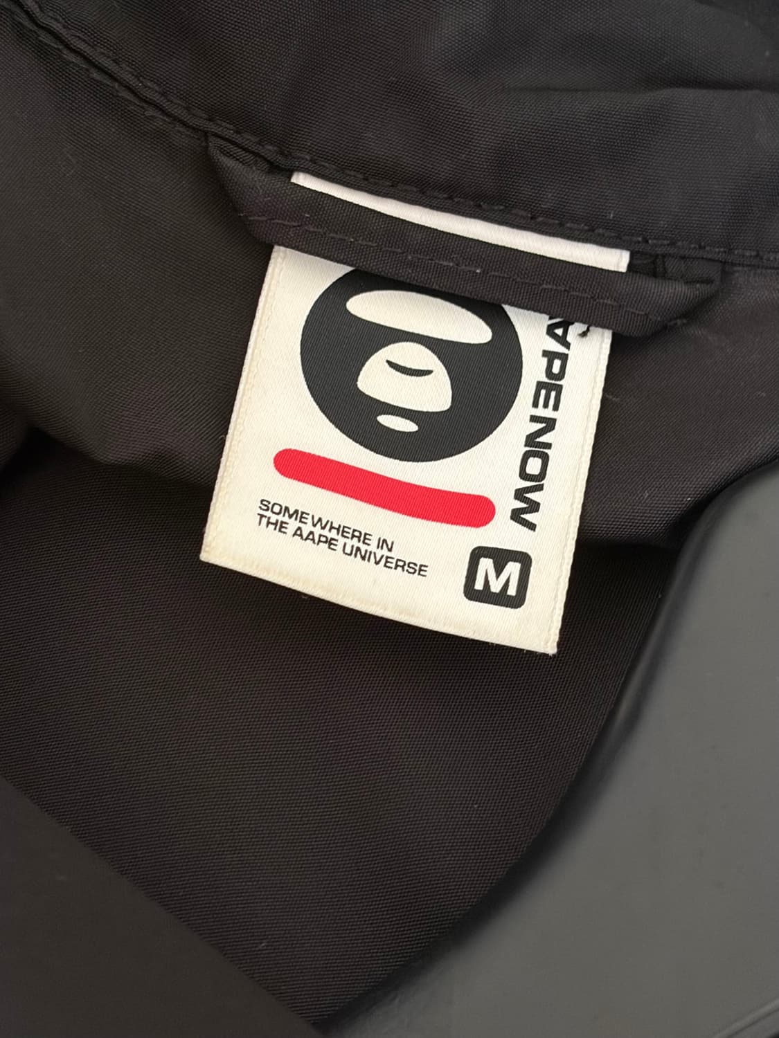 에이프 나우 라이트 웨이트 자켓 블랙 상품이미지3