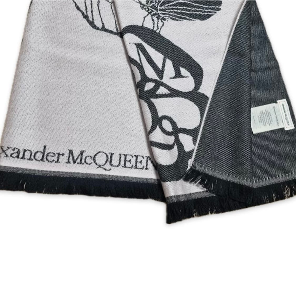 Alexander McQueen skull wool muffler 상품이미지3
