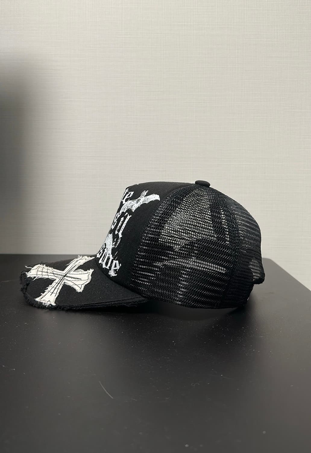 Cross Patch Punk mesh cap 상품이미지3