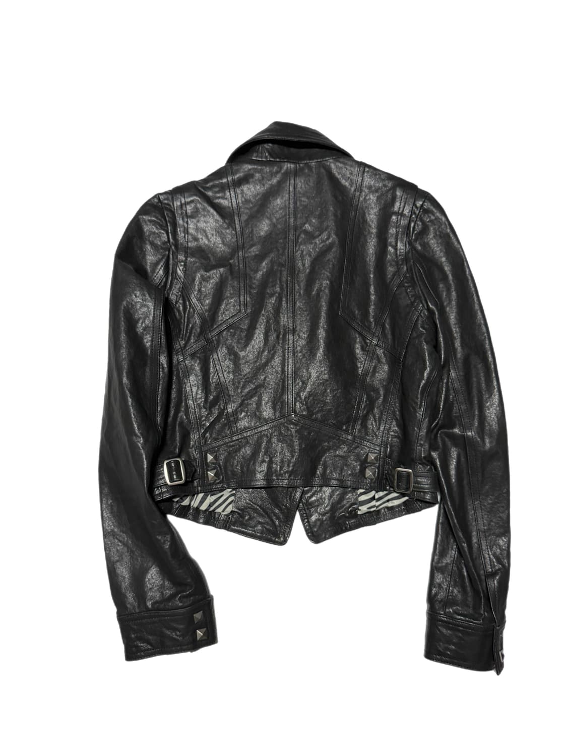 Lancci Studded Leather Jacket 상품이미지2