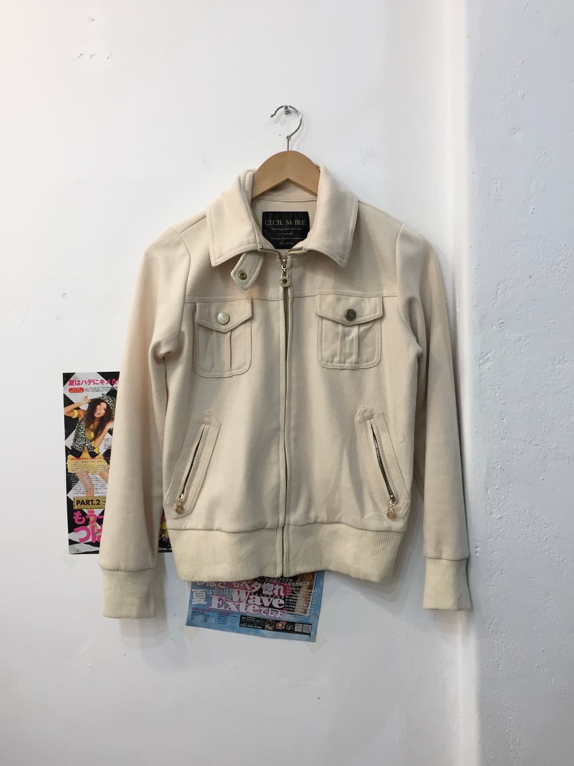 세실맥비 포켓 집업 자켓 상품이미지1