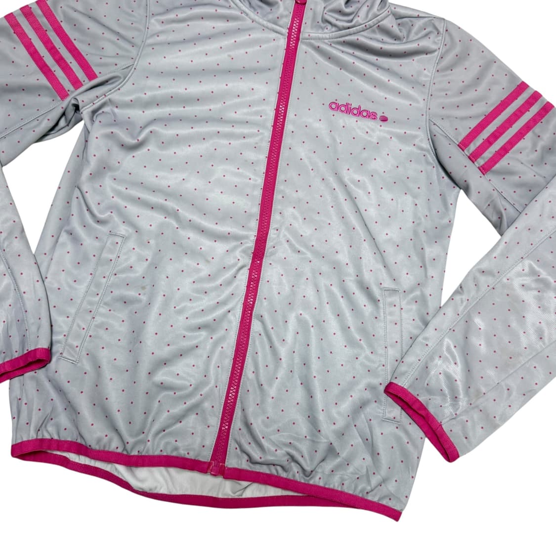 아디다스 네오라벨 회핑 도트 후드집업 상품이미지5