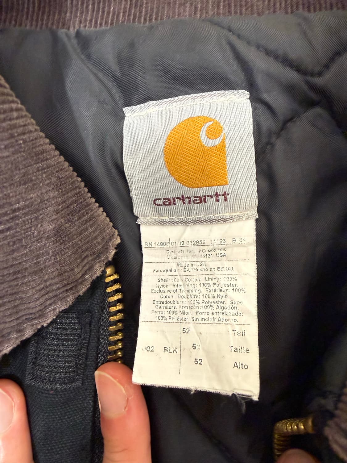 Carhartt 디트로이트 자켓 상품이미지2