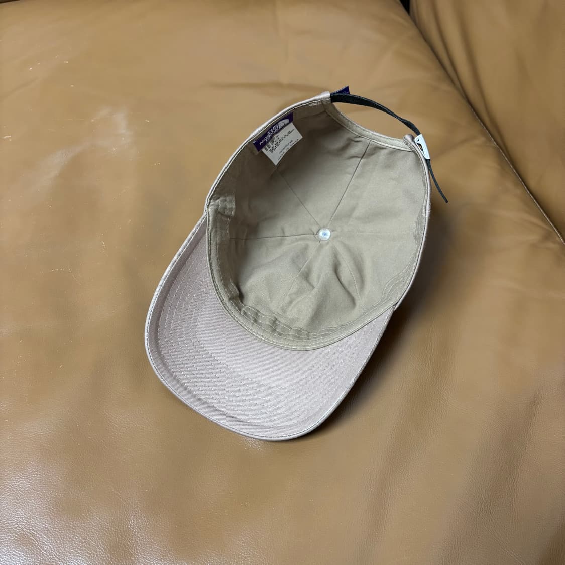 나나미카 노스페이스 퍼플라벨 볼캡 모자 워시드 탄 상품이미지6