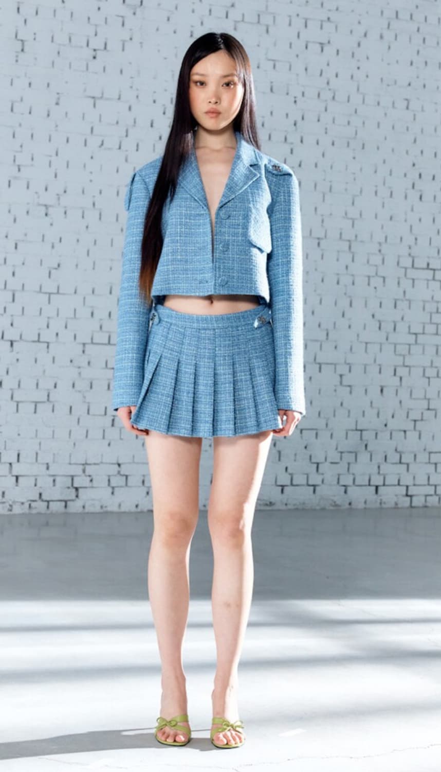 글로니 트위드스커트 상품이미지2