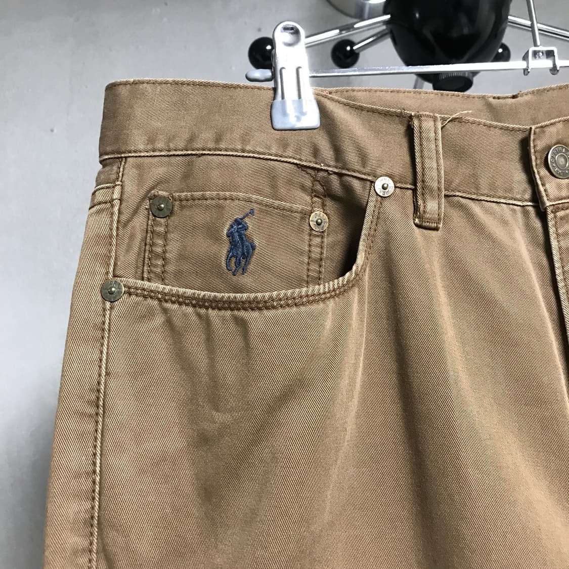 폴로 랄프로렌 코튼 팬츠 브라운 31/34 상품이미지4