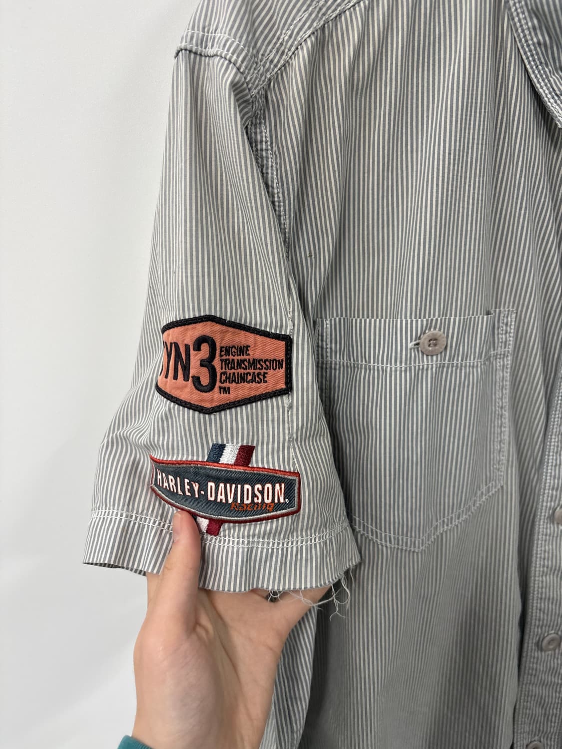 할리데이비슨 패치 워크 셔츠 상품이미지4