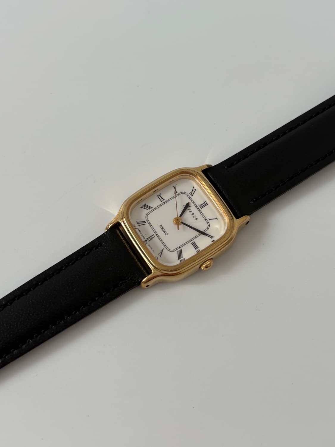90s avenue roman index gold tank quartz 상품이미지5