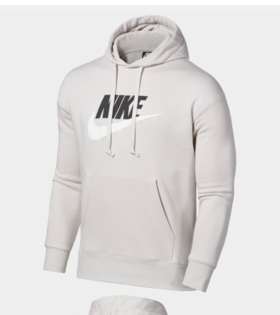 나이키 헤리티지 빅로고 연베이지 후드티 상품이미지1
