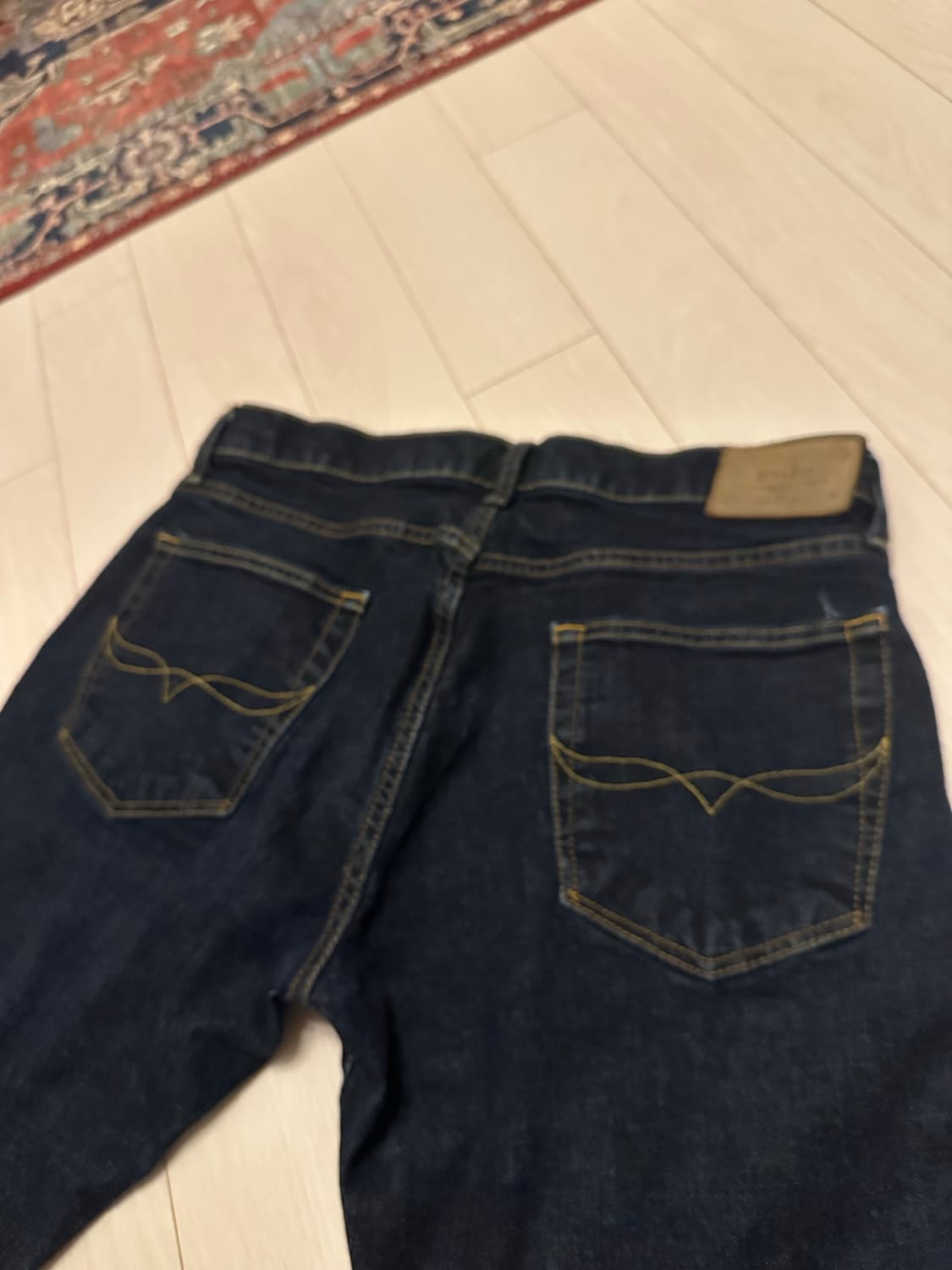 폴로 랄프로렌 생지 데님 청바지 33/30 상품이미지1