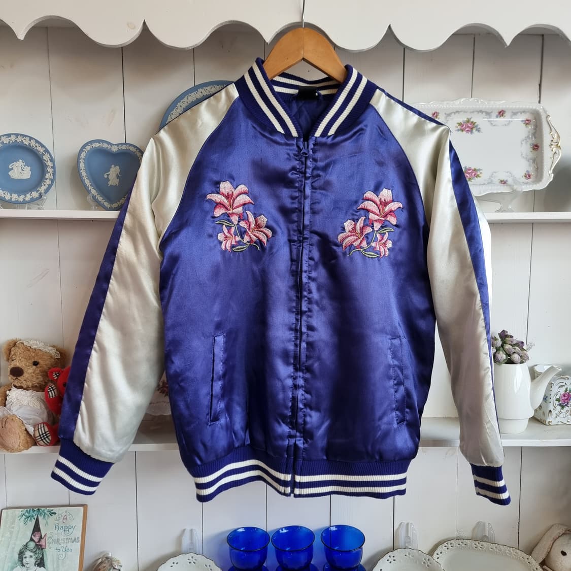 사틴 스카잔누빔점퍼 상품이미지1