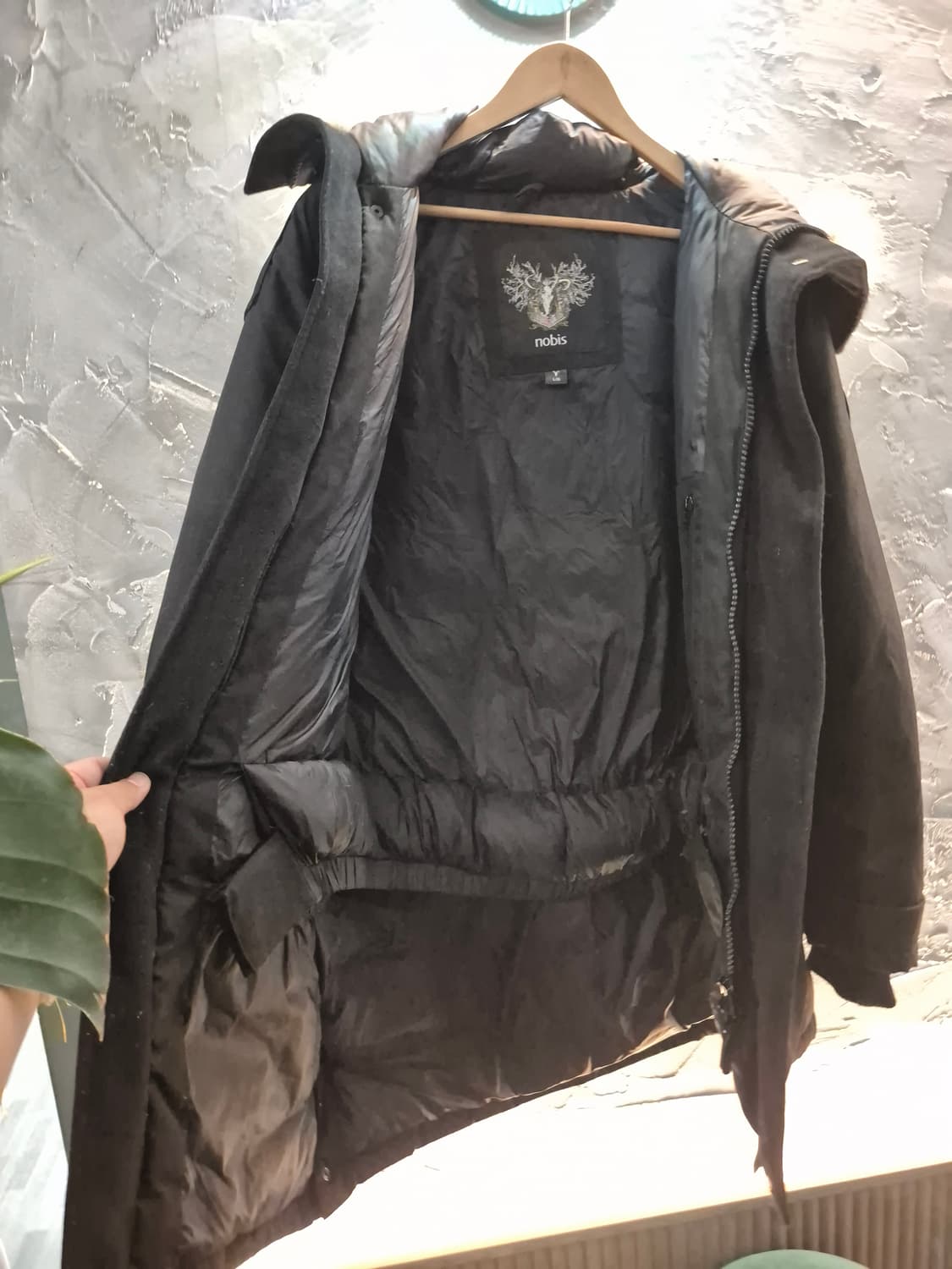 노비스 야테시 블랙 색상 패딩 L 상품이미지8