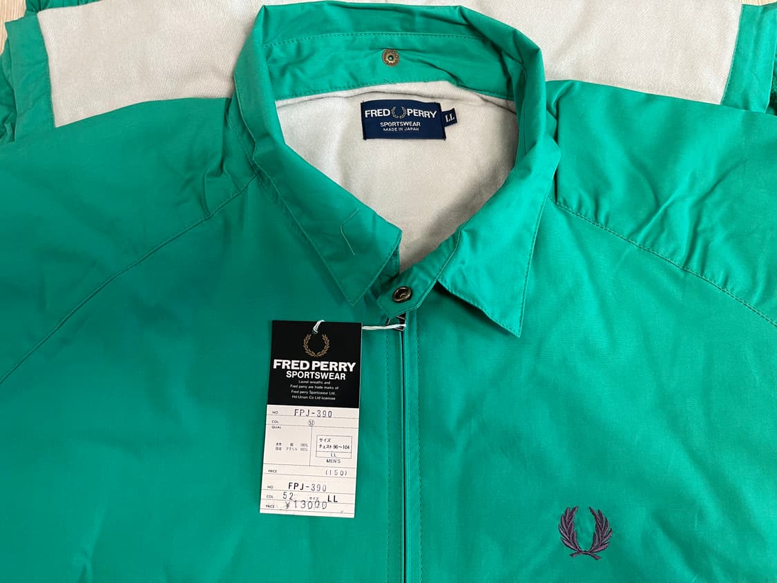 프레드페리 90s JAPAN 트윌 블루종 2번 Fred Perry OLD 상품이미지8