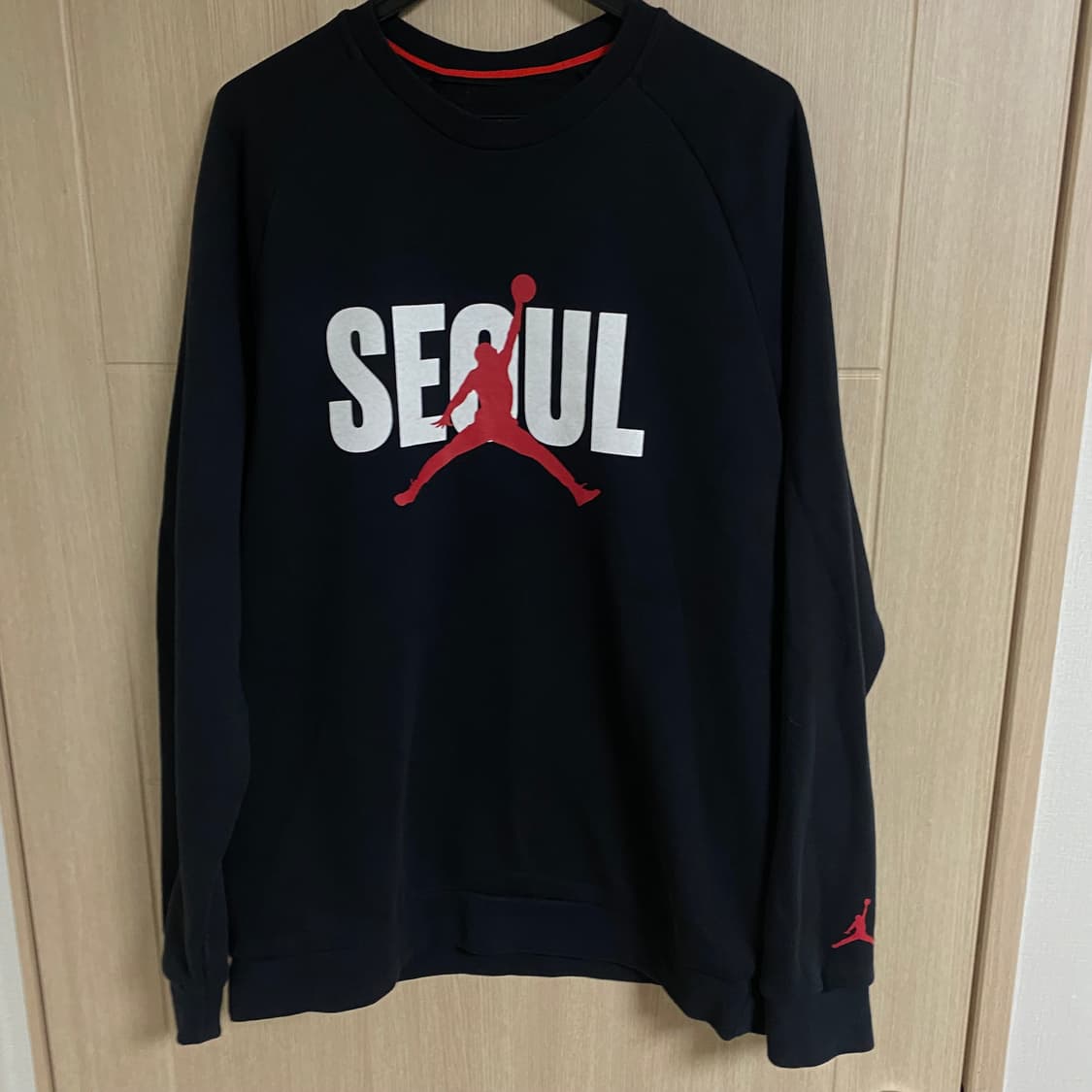 나이키 조던 서울 맨투맨 블랙 XXL 상품이미지1