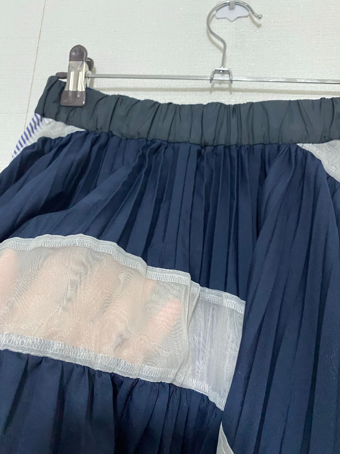 사카이 언발란스 플리츠 스커트 상품이미지5