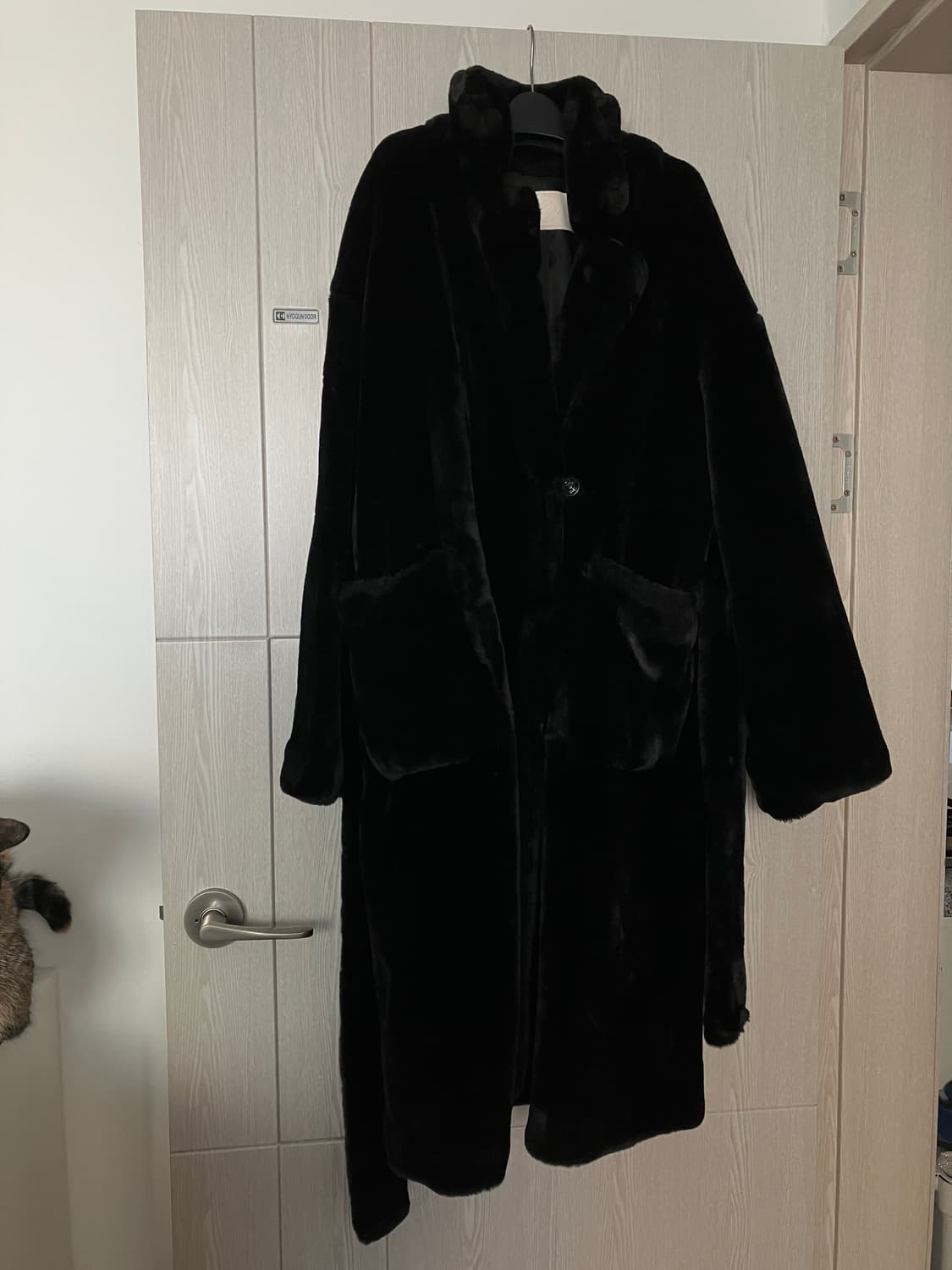 kkw 폭스 페이크퍼 롱 코트 상품이미지2