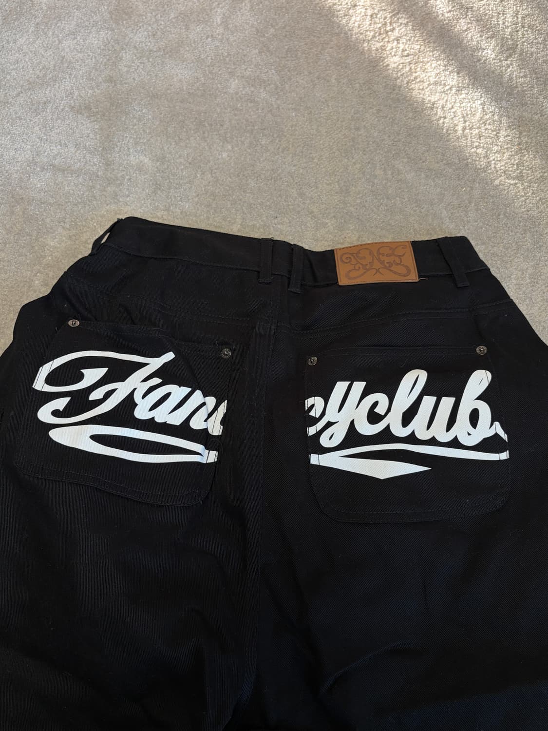 팬시클럽 하프데님 새상품 상품이미지2