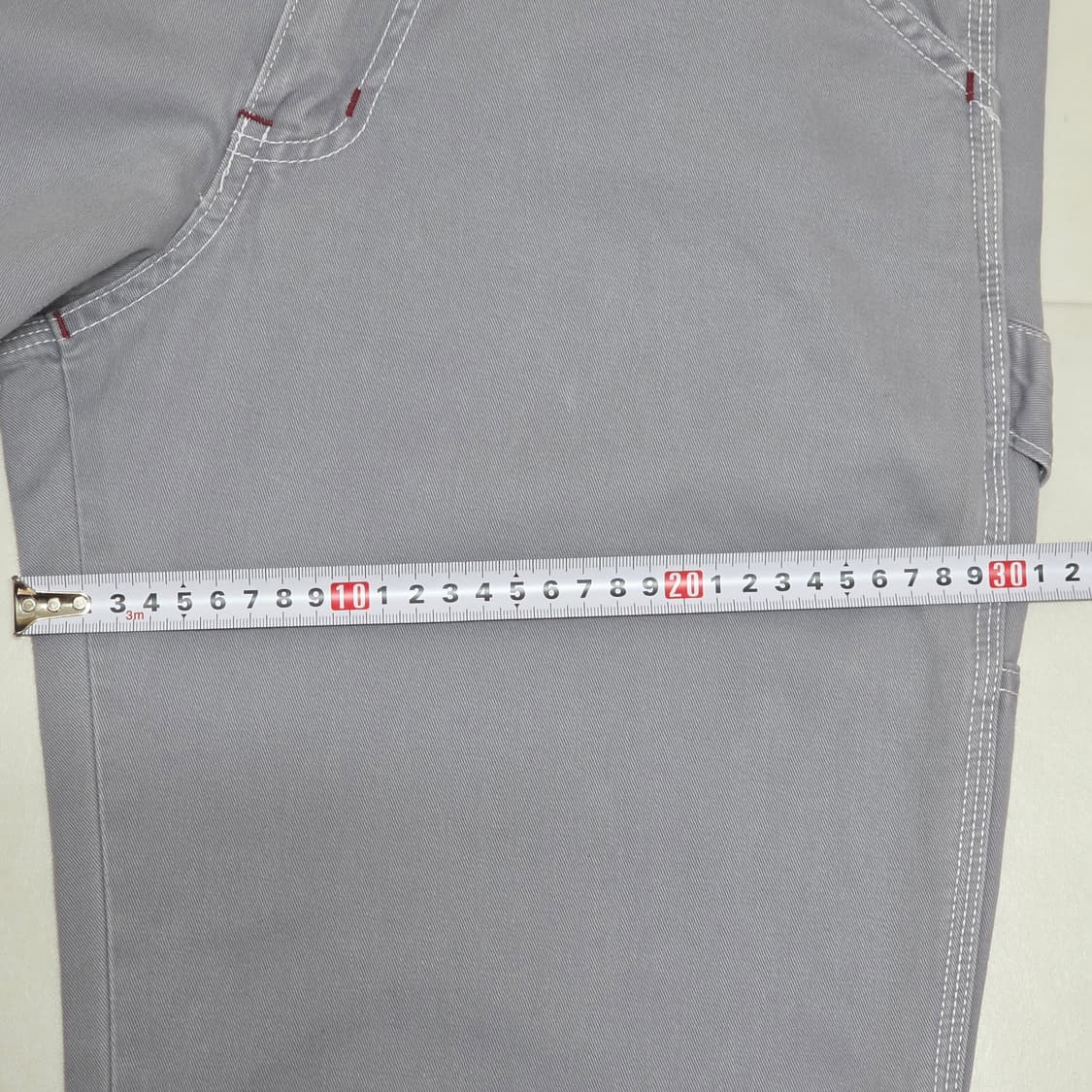 28 일본빈티지 더스티 퍼플 카펜터 세미와이드 팬츠 상품이미지9