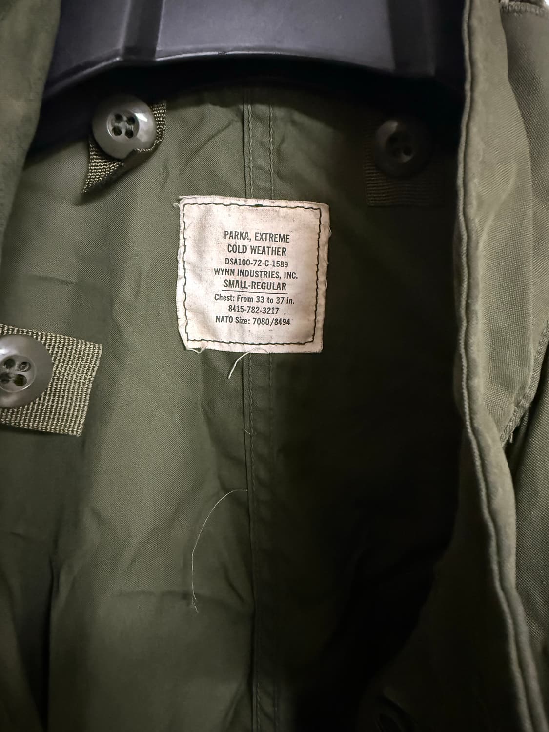 m65 피쉬테일 파카 s  상품이미지2