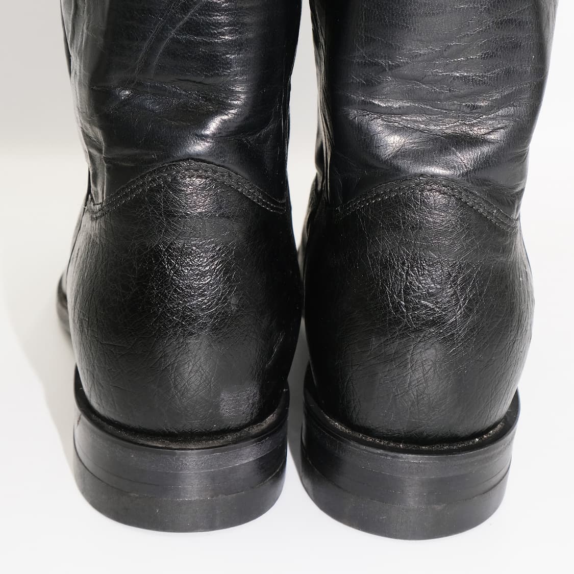 빈티지 저스틴 웨스턴 레더 부츠 10.5D(285)사이즈 BT28505 상품이미지8