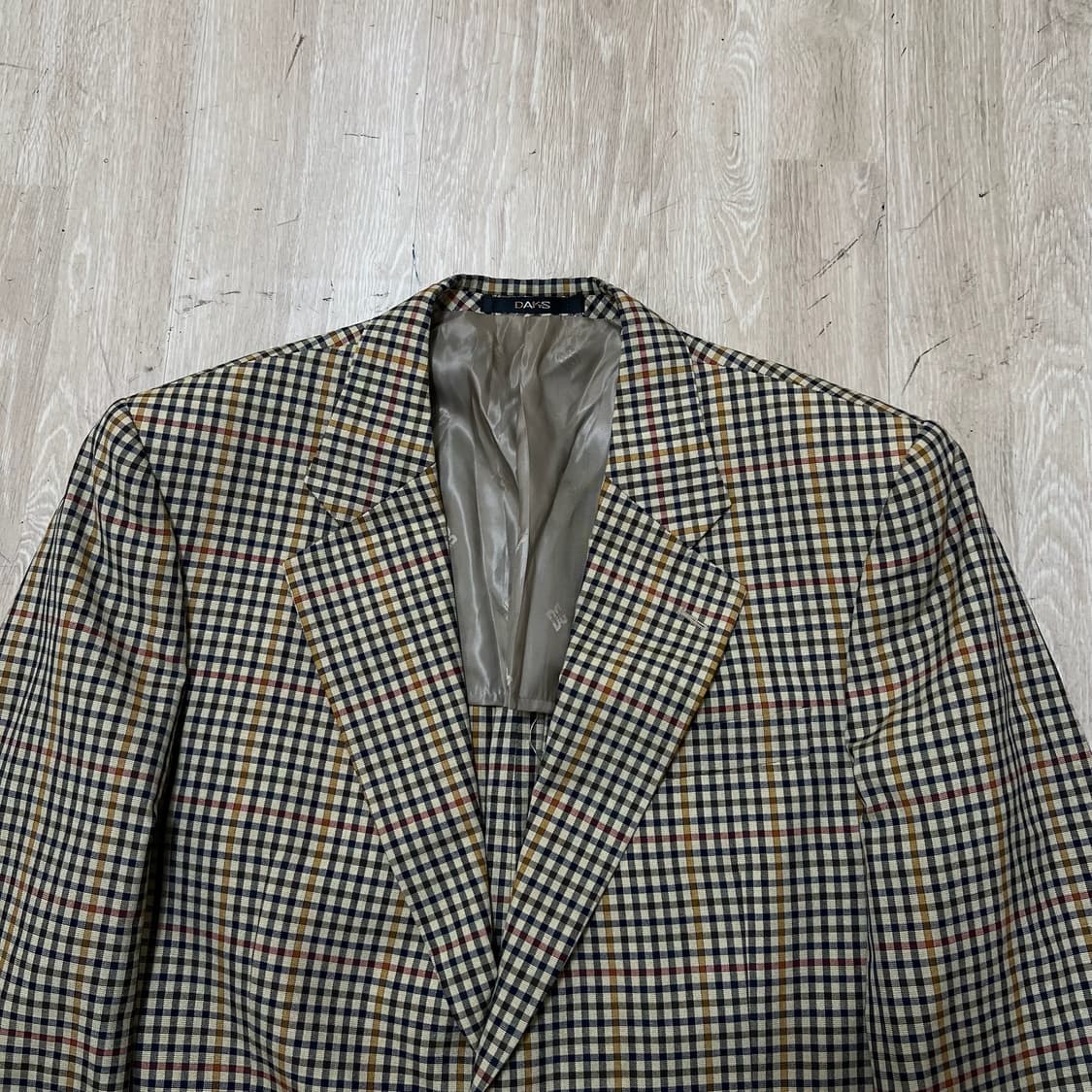 닥스 남성 체크 정장 자켓 L/100  상품이미지2
