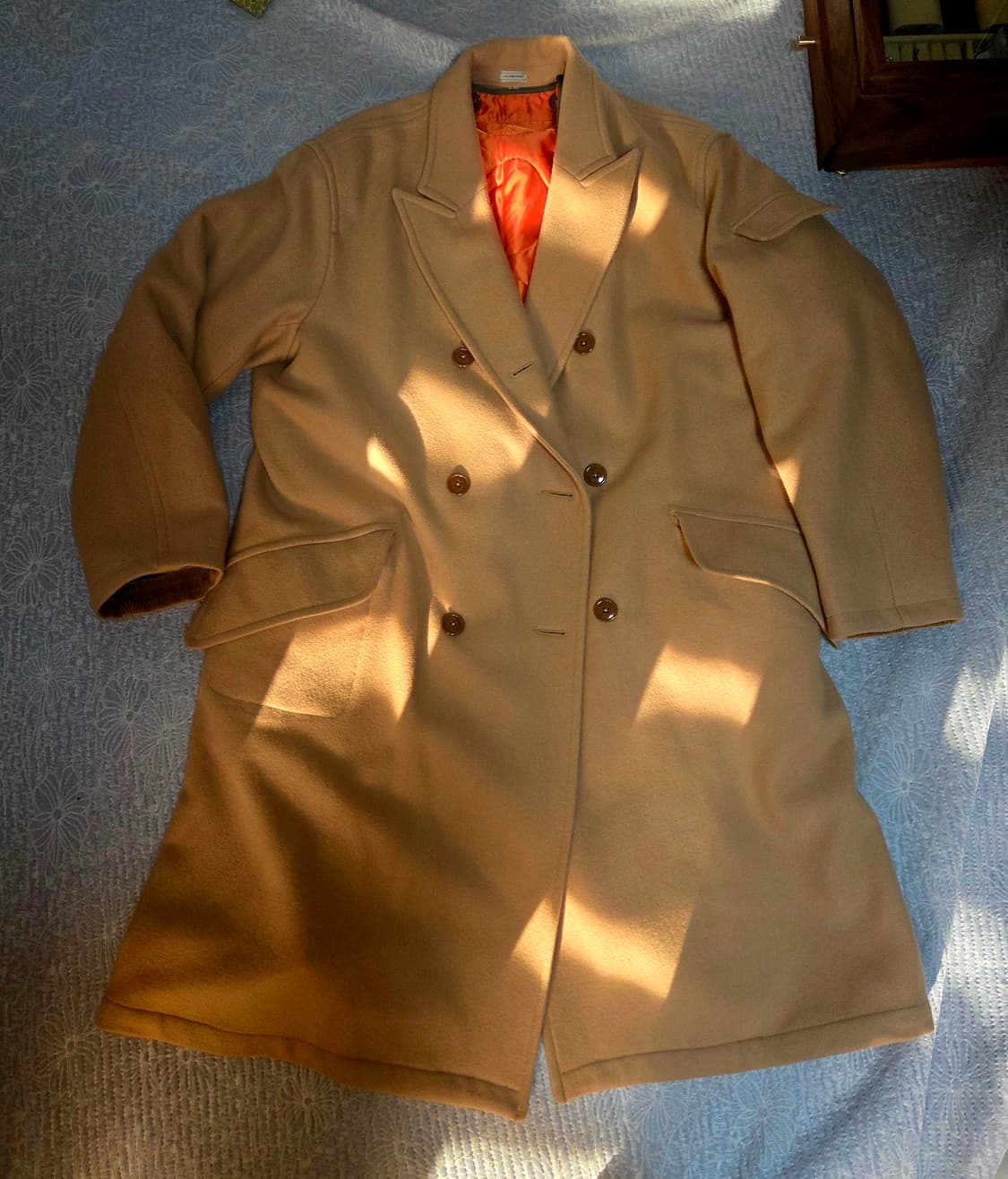 L,105) ods[올리브드랩서비스] 파더코트 카멜색상 팝니다. 상품이미지1