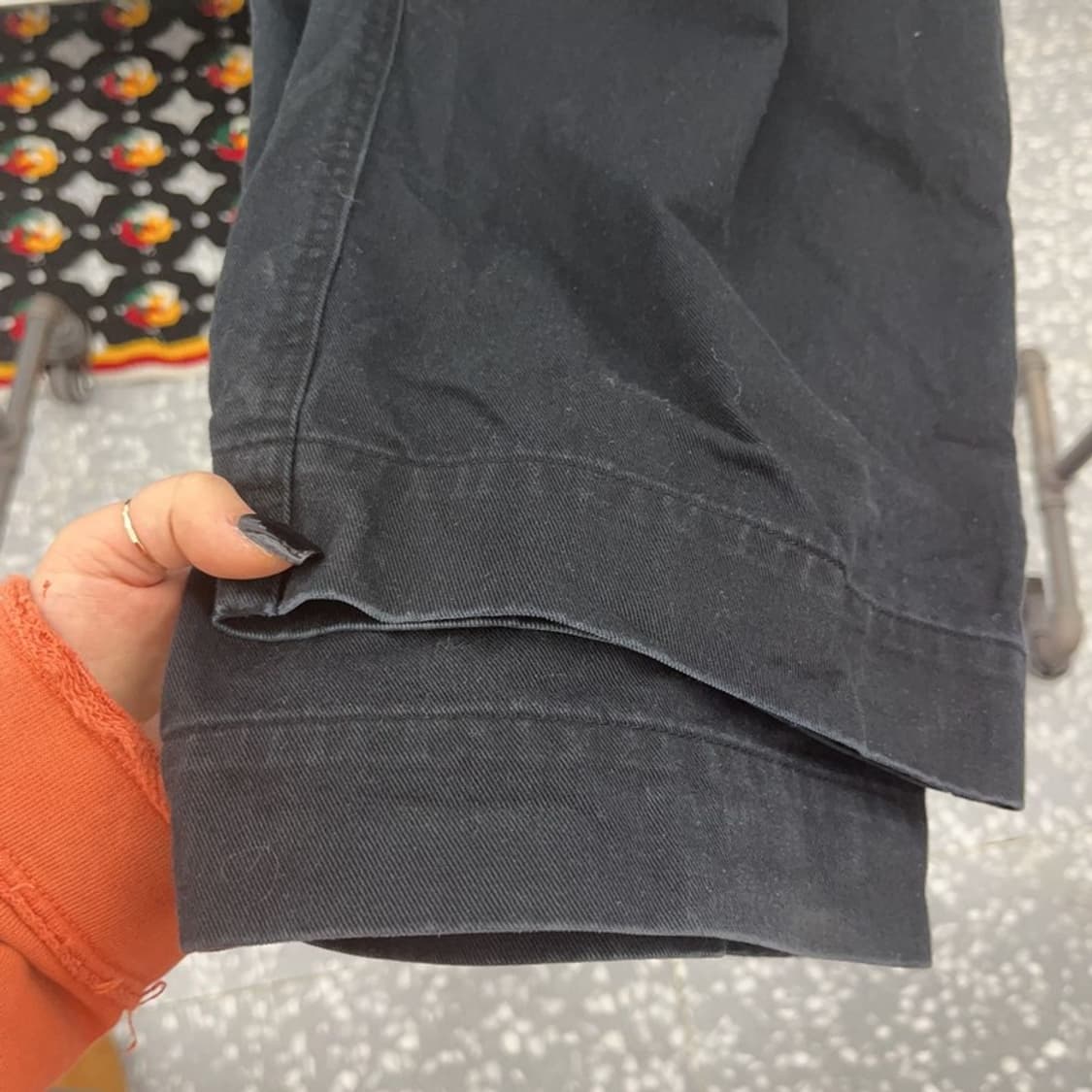 유니클로 U 모던시크 벨티드 핀턱 코튼팬츠 C07545 상품이미지6