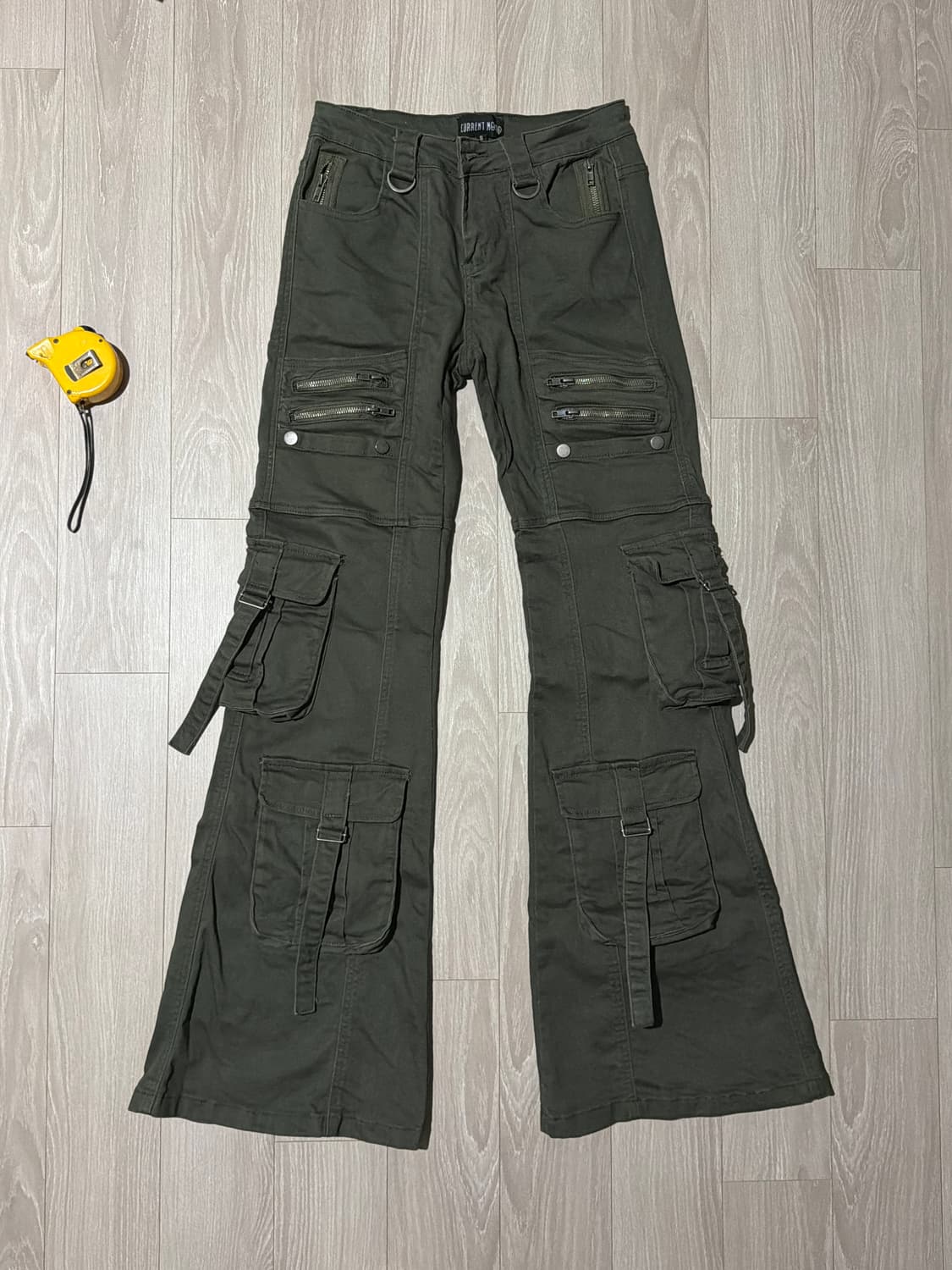 돌스킬 부츠컷 카고팬츠 y2k dollskill aurora pants 상품이미지5