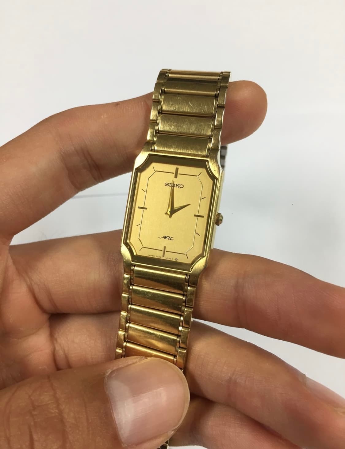 80s seiko arc quatz tank gold 상품이미지1