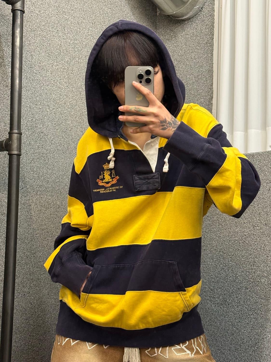 Polo Head-on Stripe Hood 상품이미지1