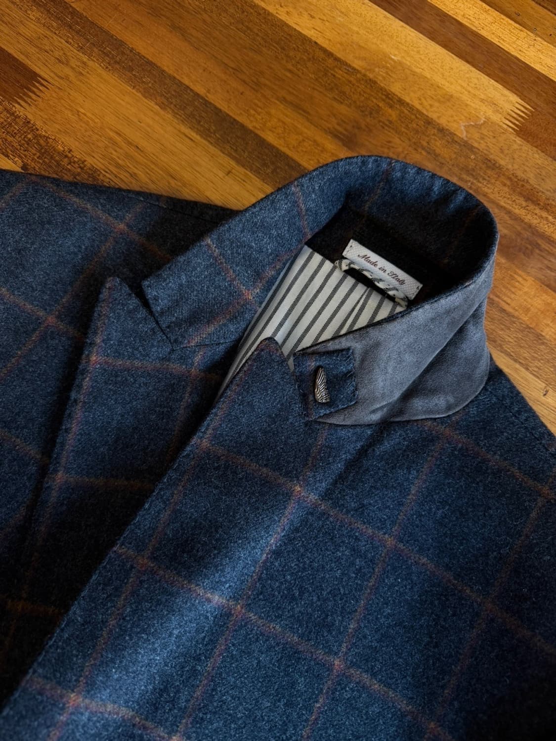 마이클 바스티안 플란넬 패브릭 메인라벨 스포츠자켓 100 상품이미지6