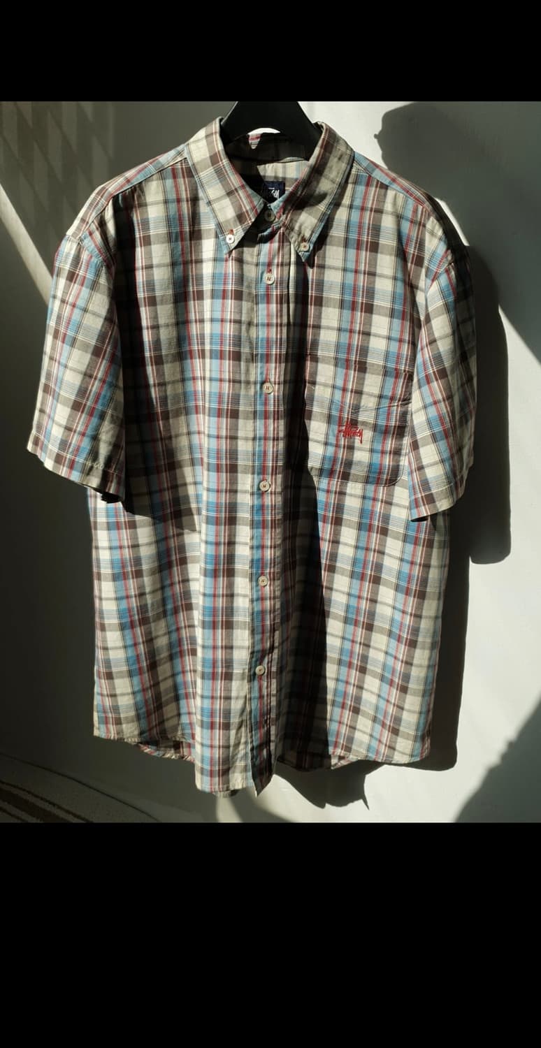 스투시 체크셔츠 상품이미지1