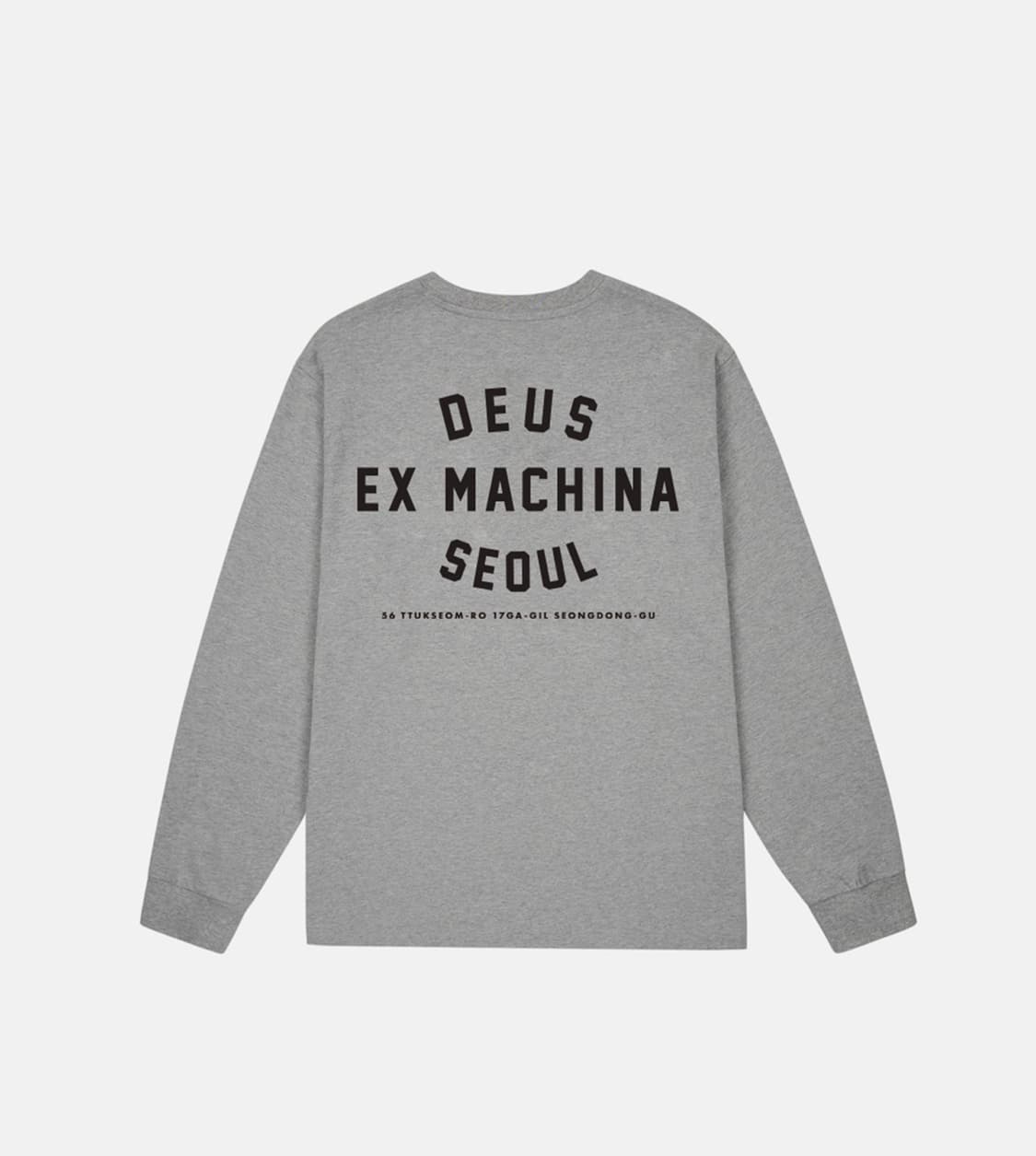 데우스 서울 콜리지 어드레스 롱슬리브 그레이 m 상품이미지1