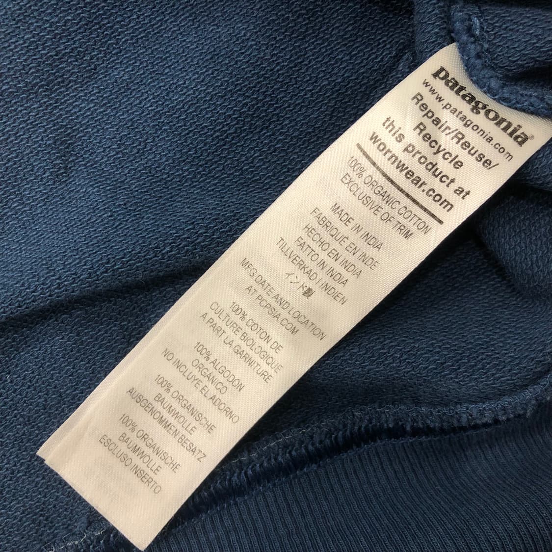M 파타고니아 오가닉 코튼 맨투맨 상품이미지5
