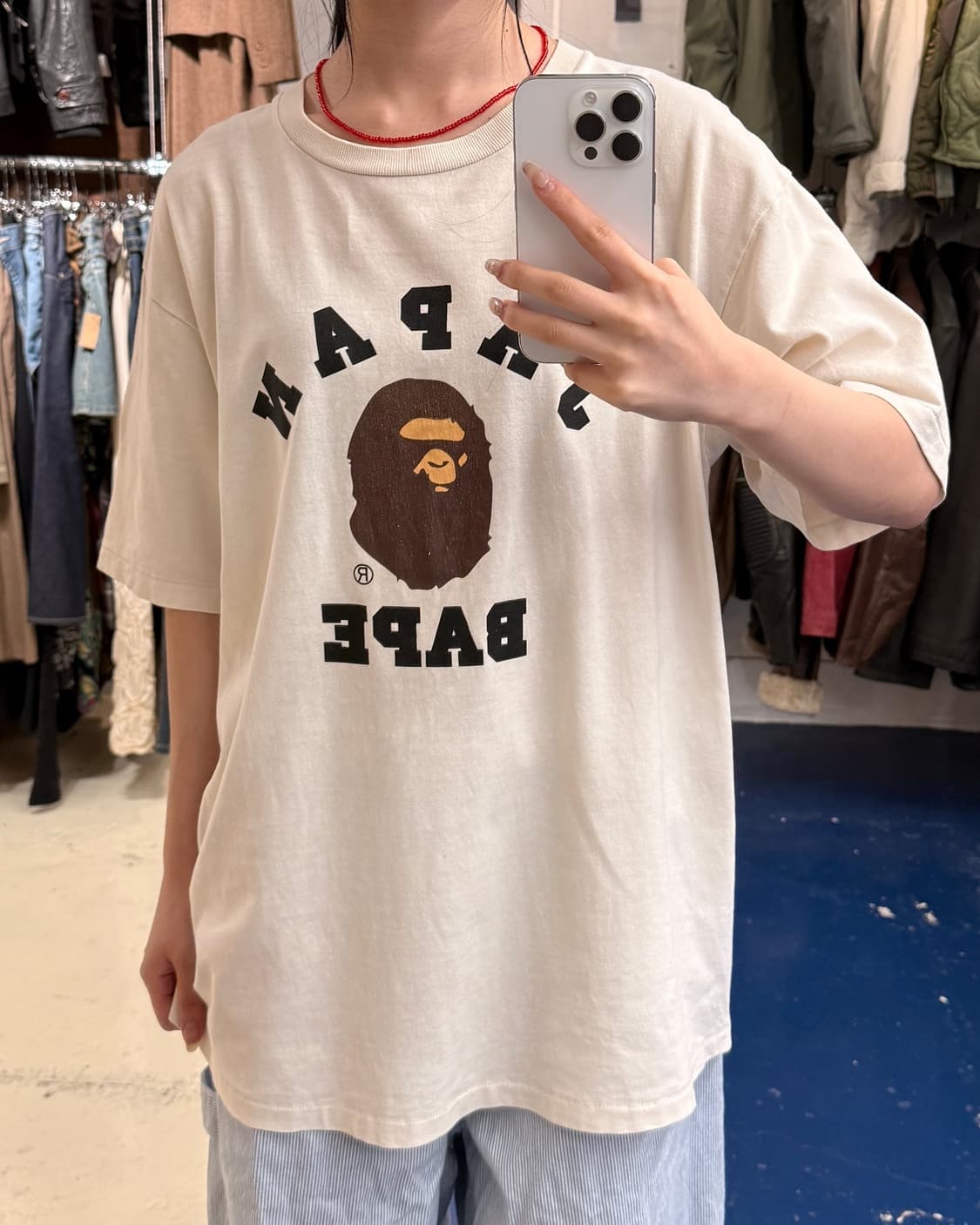 BAPE 베이프 Japan 반팔티  상품이미지1