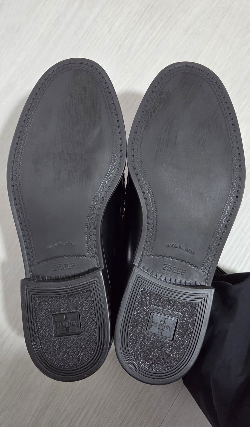 HARUTA 소가죽 페니로퍼 HS-906_BLACK 상품이미지2