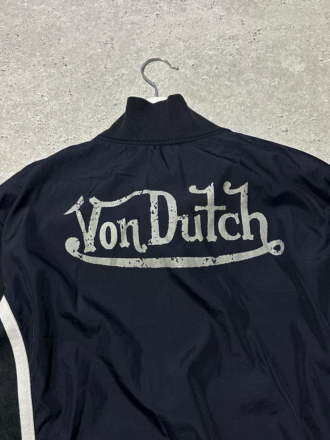 본더치 빅로고 네이비 데님믹스 코튼자켓 상품이미지2