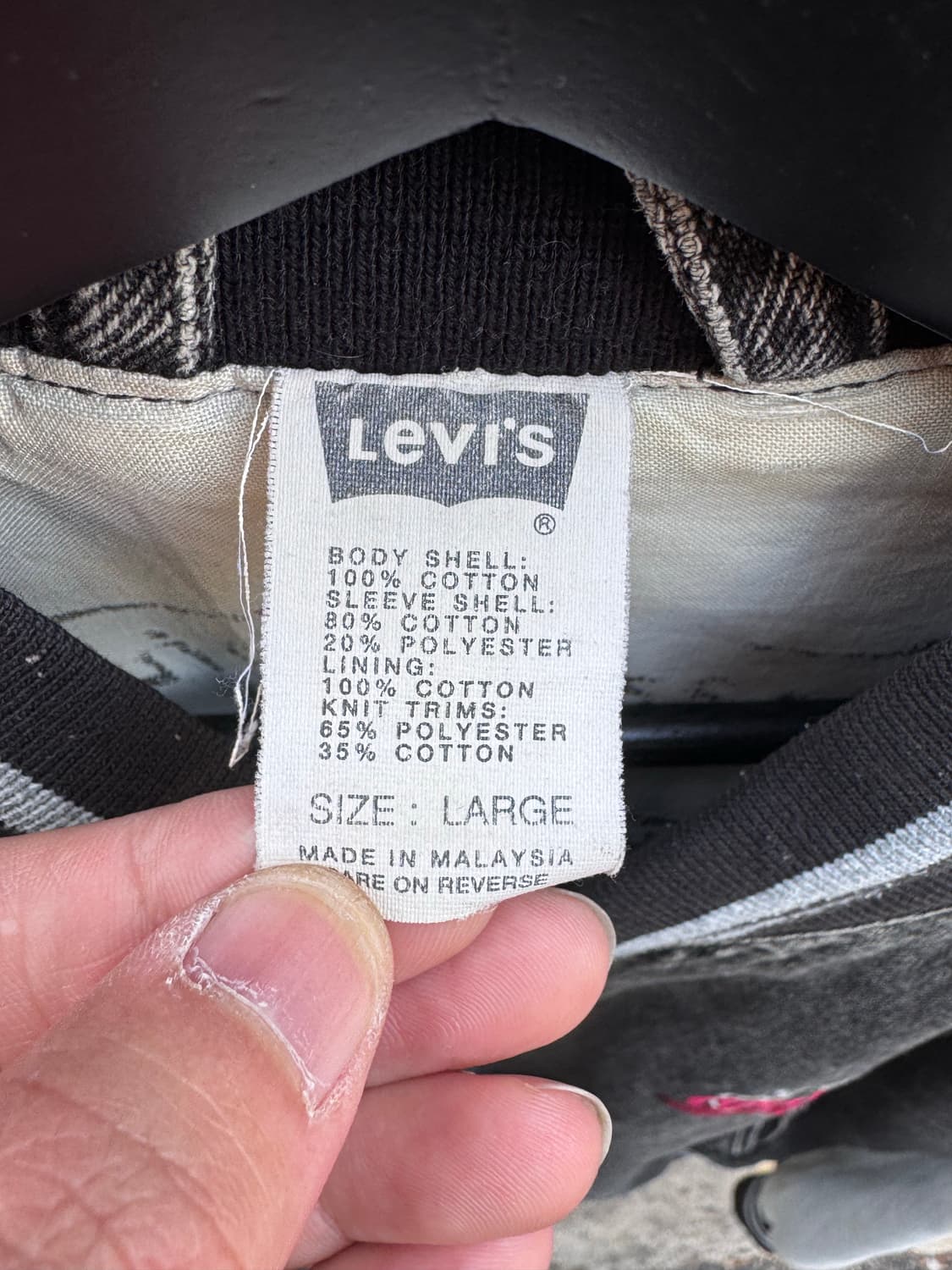 리바이스 데님 바시티자켓 상품이미지3