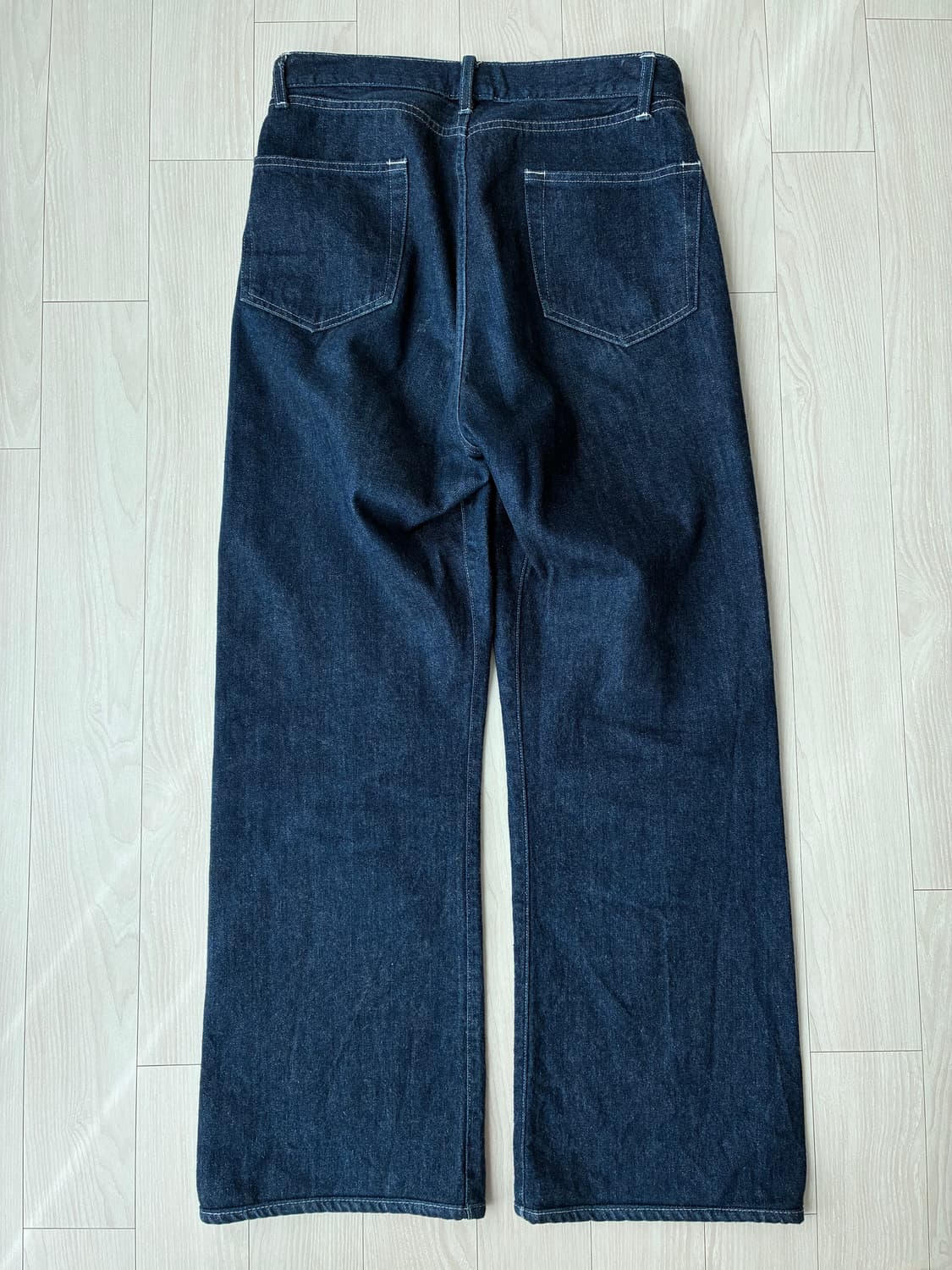 오라리 셀비지 라이트 데님 3사이즈 2벌 일괄 판매 상품이미지5