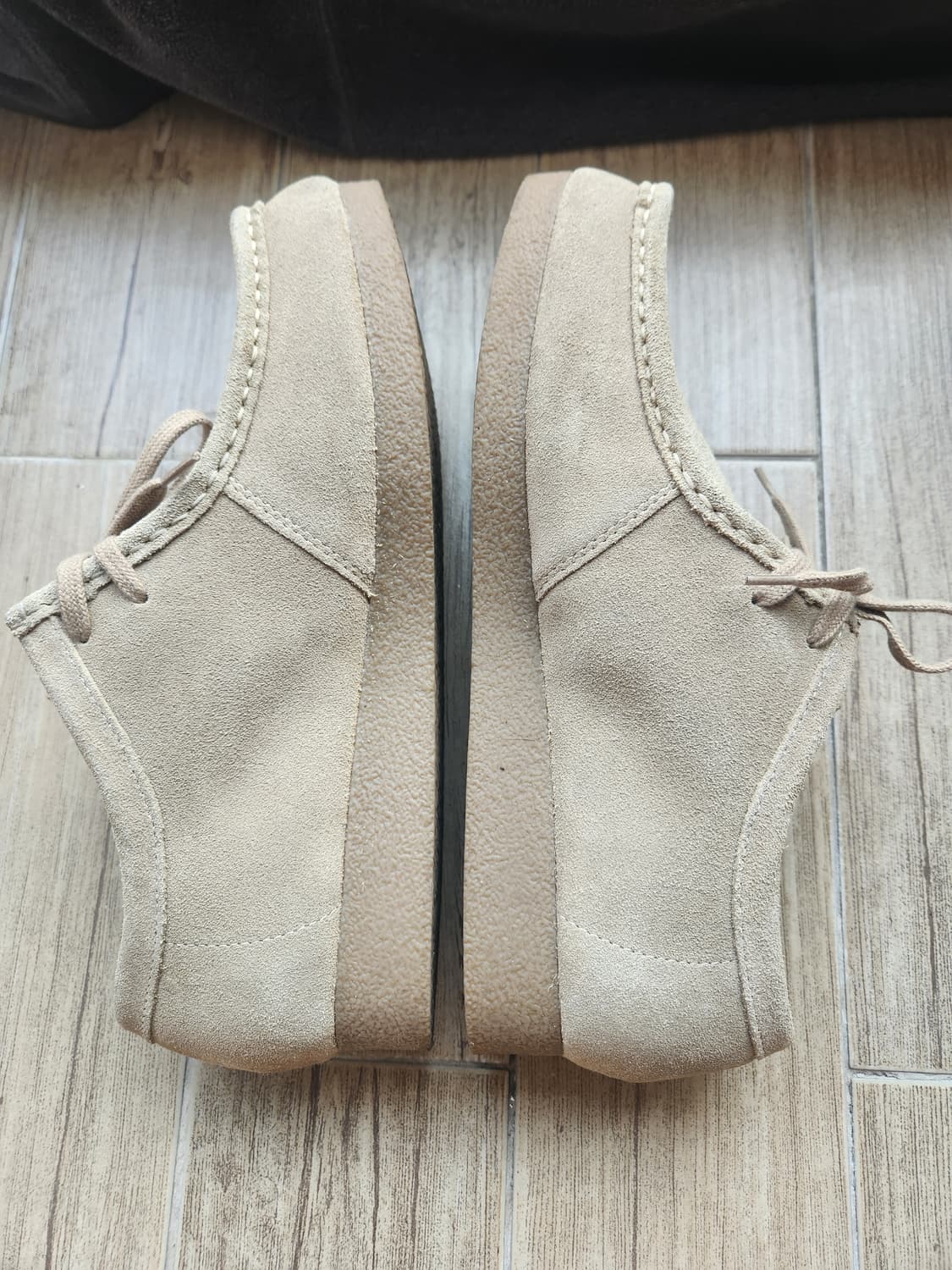 GU 리얼레더 모카신 베이지 (260) 상품이미지4